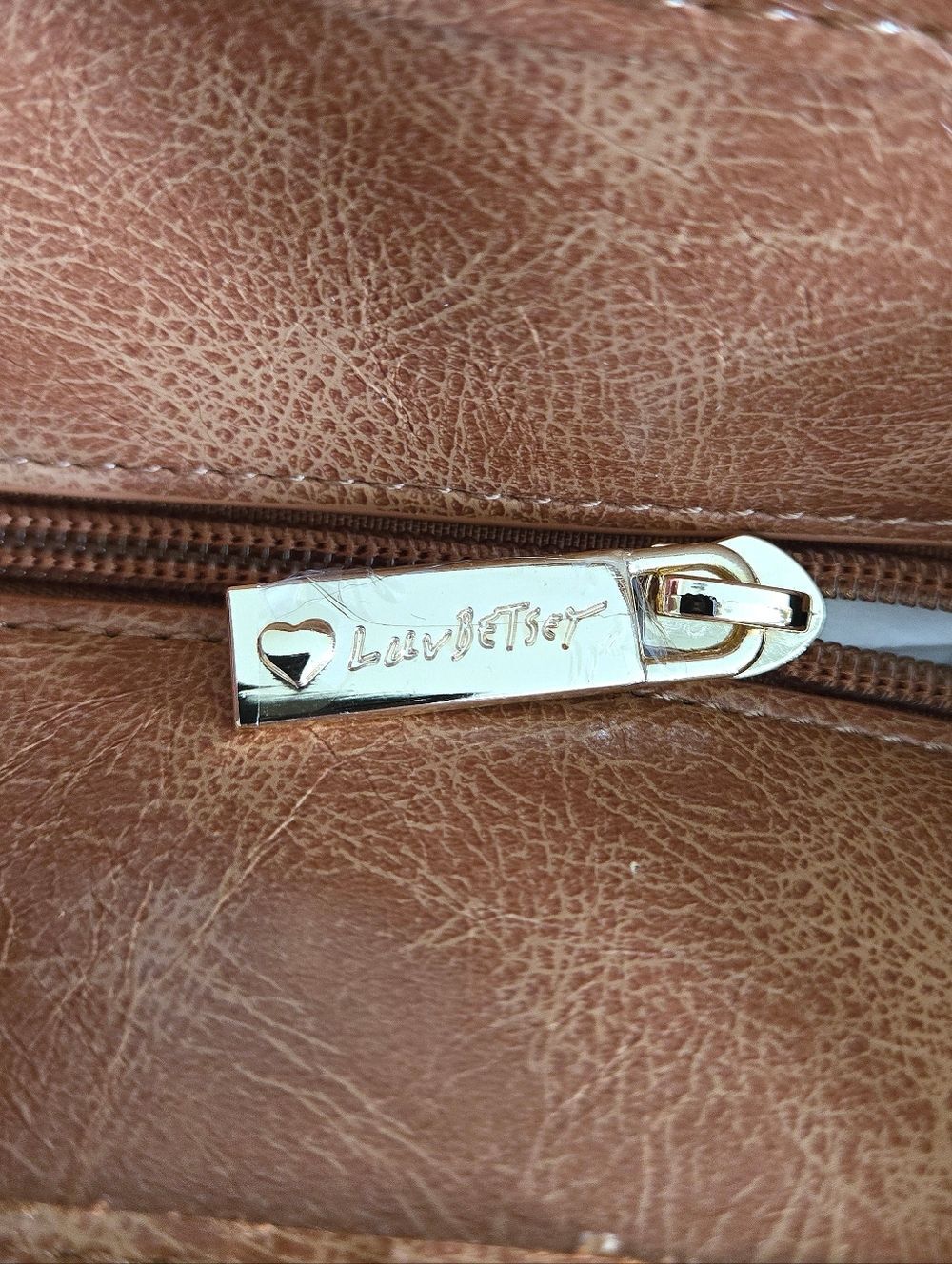 Luv Betsey💋 By Betsey Johnson Denim Teddy Bear🧸 Bag👜 - NWT - Picture 12 of 16